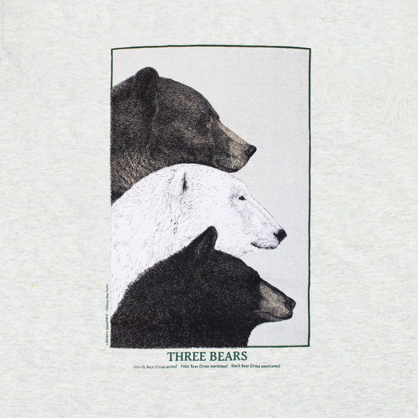 Three Bears Youth Ash T-shirt